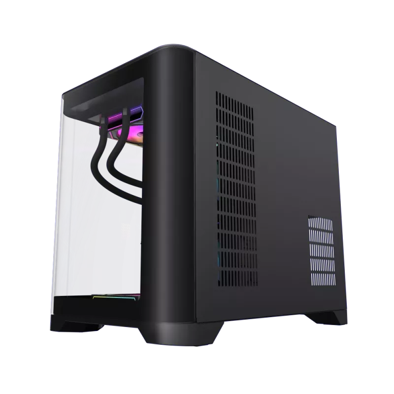 Gamemax korpus | HYPE-M BK | Must | Micro | Toiteplokk puudub
