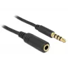 DeLOCK 84668 helikaabel 3 m 3,5 mm Must