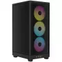 Corsair RGB AIRFLOW PC korpus 2000D must Mini-ITX toiteplokk kaasas Ei SFX