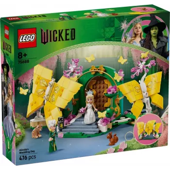 LEGO ehituskomplekt Wicked 75688 Glindani pulmapäev — temaatiline komplekt, mudel 75688