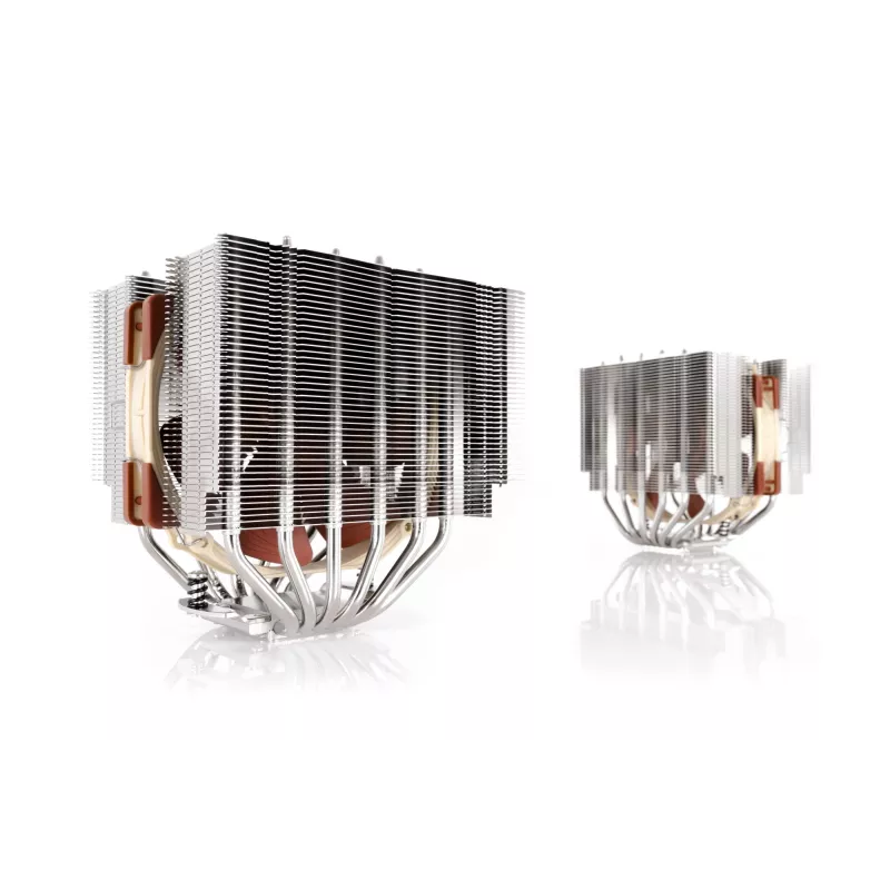 Noctua NH-D15S arvuti jahutussüsteem Protsessori jahuti 14 cm Vask, Metallik