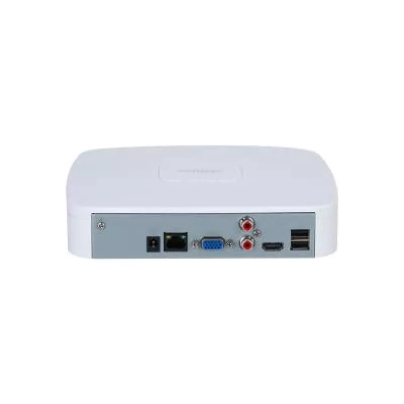 Võrgusalvesti DAHUA NVR2104-S3 4-kanaliline, 1U, SATA HDD kuni 16 TB, 1080p/720p, 12V/1.5A, valge