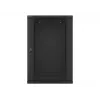 Seinale paigaldatav riiul LANBERG WF01-6618-10B, 18U, 600×600×907 mm, must, 60 kg