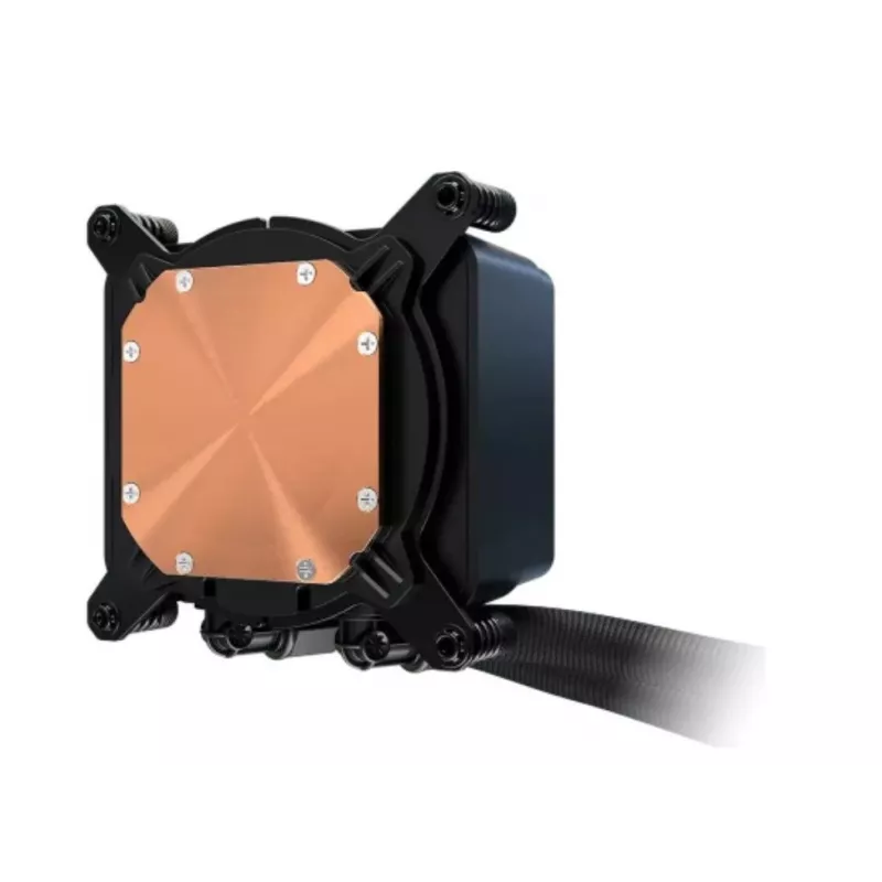 Vedelikjahutusega protsessorijahuti ASROCK Challenger Pure 360 Must — 360 mm radiaator, suletud AIO