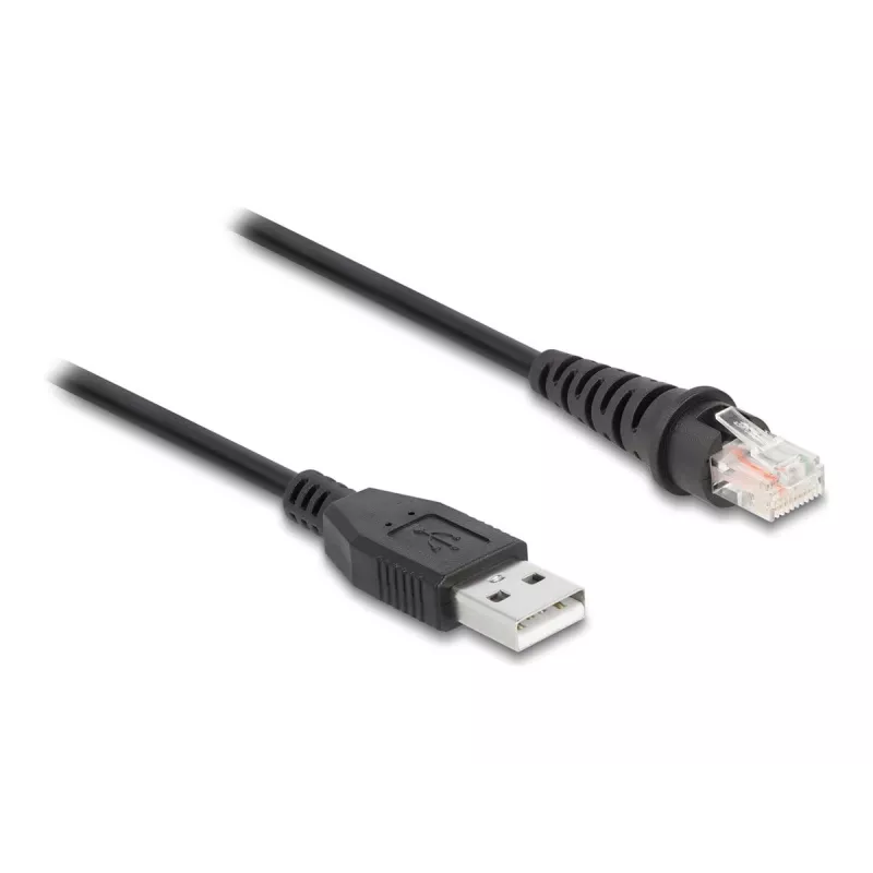 DeLOCK RJ50 USB 2.0 tüüp-A vöötkoodiskanneri kaabel 2 m