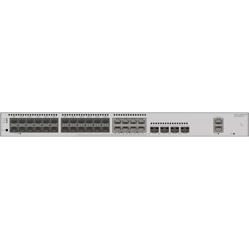 Huawei S310-24ST4X optiline lüliti, 8x Combo ETH, 4x SFP+ 24x SFP (8x Combo ETH), 4x SFP+