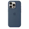 Silikoonümbris MagSafe'iga iPhone 16 Pro jaoks - Denim