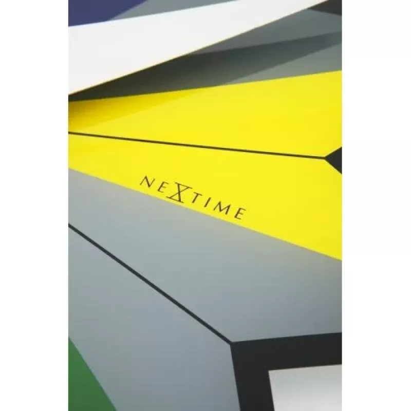 NeXtime klok 8163 Circus, Ø43 cm, seinakell, must/mitmevärviline
