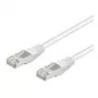 Wentronic Goobay CAT 5e harukaabel, SF/UTP, valge, 0,5 m - CCA vasksegu (93478)