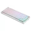 SAVIO PHENIX WHITE juhtmeta mehaaniline klaviatuur, Gateron Red Pro, ABS