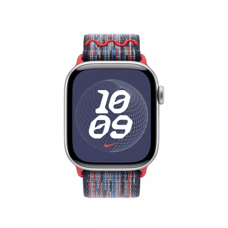 40 mm sinine/punane Nike Sport Loop