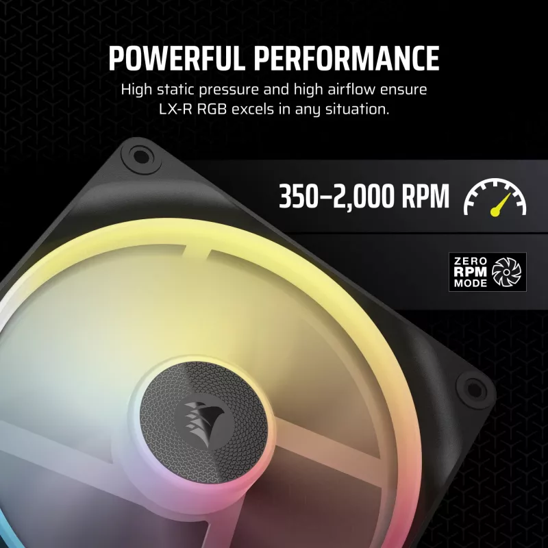 Ventilaator Corsair iCUE LINK LX140-R RGB