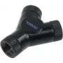 Alphacool HF Y-Connector - G1/4 Rotatable - 3x Internal Thread - Deep Must (17066)