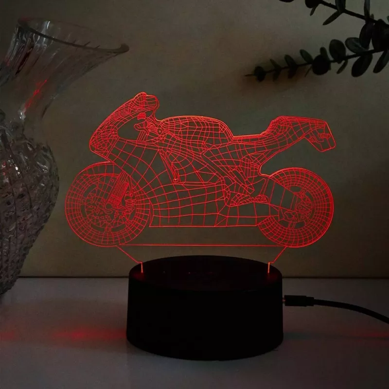 LED-sõiduki dekoratiivlamp MANTA SNL121RGB RGB 3D-valgus autodele ja mootorratastele