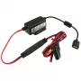 Mobiilseadme laadija RAM Mounts RAM-GDS-CHARGE-V7B1U — sisetingimustesse USB-laadija, 10–30 V sisend, 9 V max väljund, 2,5 A, 1,2 m kaabel, must/punane