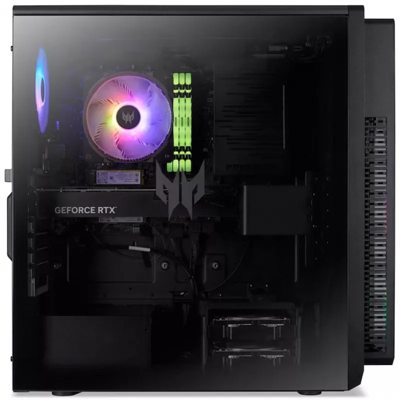 Lauaarvuti Acer Predator PO5-660 — Intel Core Ultra 7 265F, 64 GB DDR5, 4 TB SSD, NVIDIA GeForce RTX 5080, Windows 11 Home