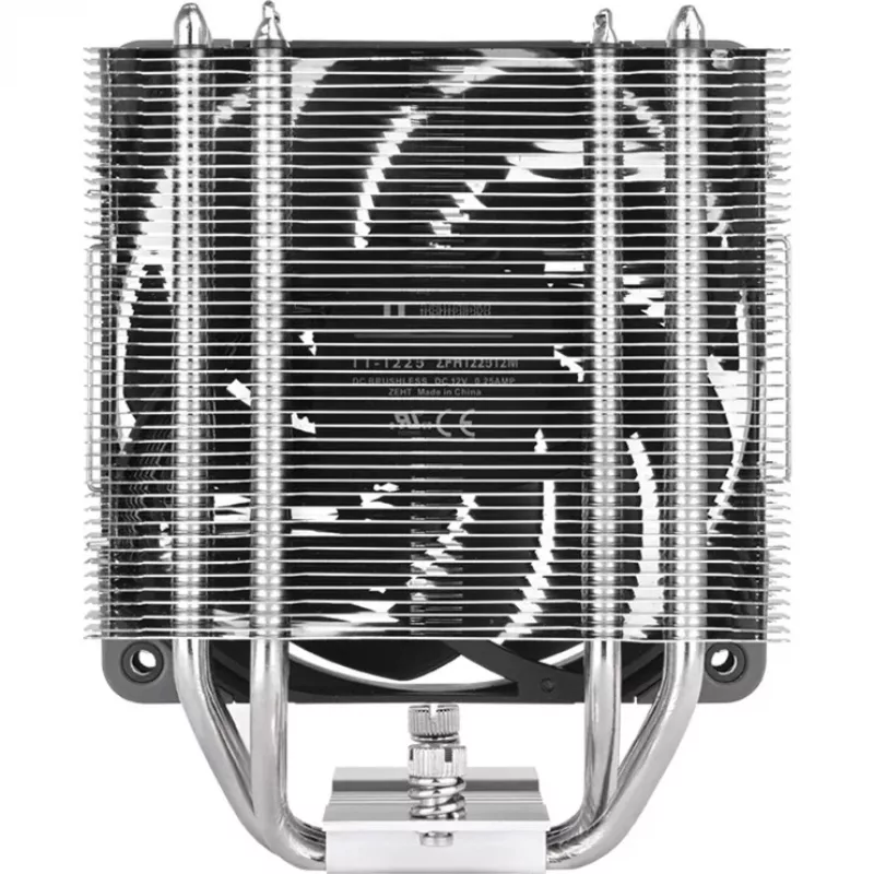 Õhkjahuti Thermaltake UX400 12 cm must hõbedane 700-1800 p/min