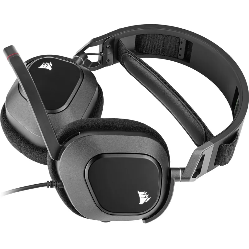 HS80 RGB USB kõrvaklapid Carbon