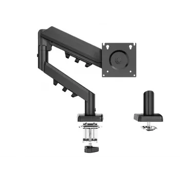 Monitorivars TRACER Pivot Master TRAUCH47659 — reguleeritav kõrgus, kallutus/pööramine, VESA 100×100, kuni 9 kg, 13–32-tollistele ekraanidele, lauakinnitus, must
