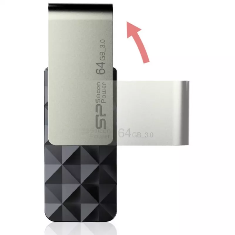 USB-mälupulk Silicon Power 16 GB, USB Type-A, 3.2 Gen 1, Blaze B30