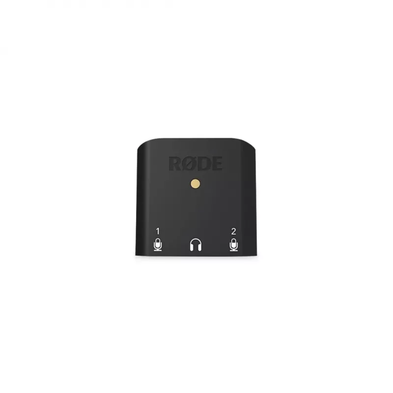 RØDE AI-Micro heliliides Kahekanaliline 24 bit 48 kHz Must
