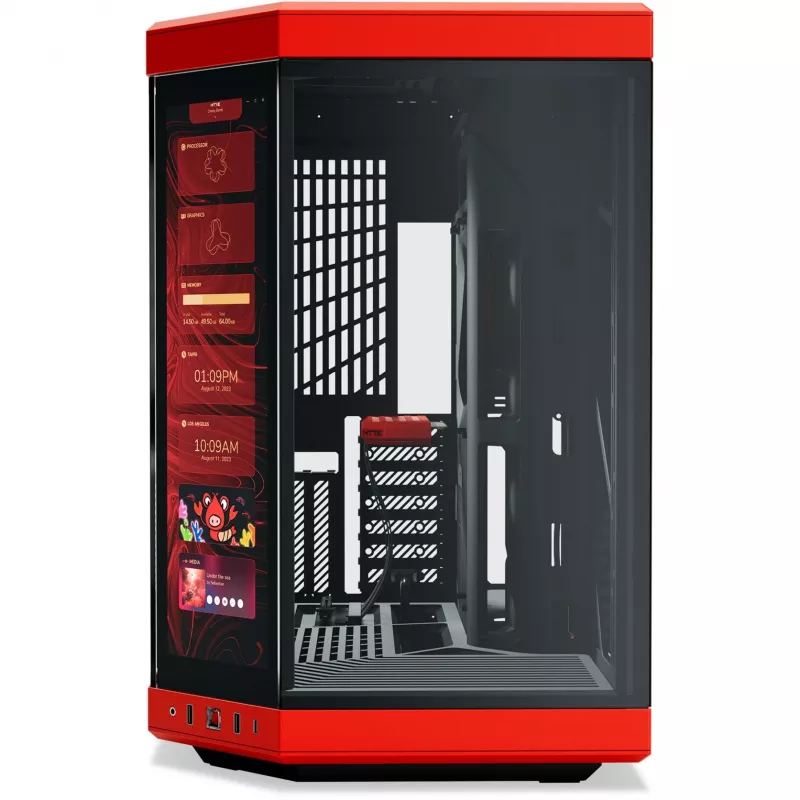 HYTE Y70 Touch Infinite Midi Tower Must, Cherry colour