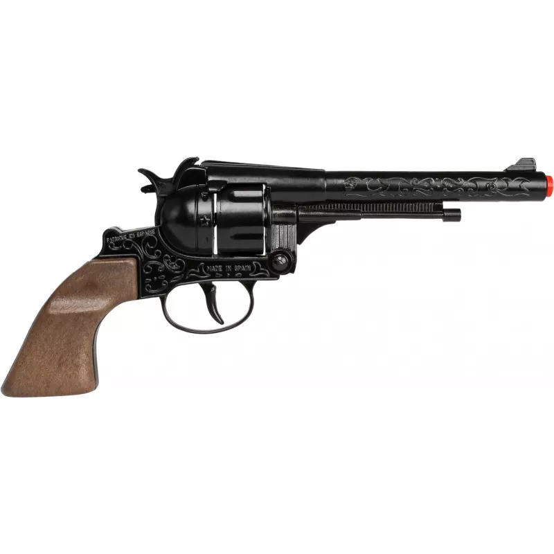 Pulio Metal Cowboy Revolver Gonher — metallist mängupüstol kapslitega mudel 155122/6