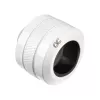 Alphacool 17484 liitmik, messing, valge, 23 mm kõrgus, 26 mm läbimõõt, pakis 6 tk