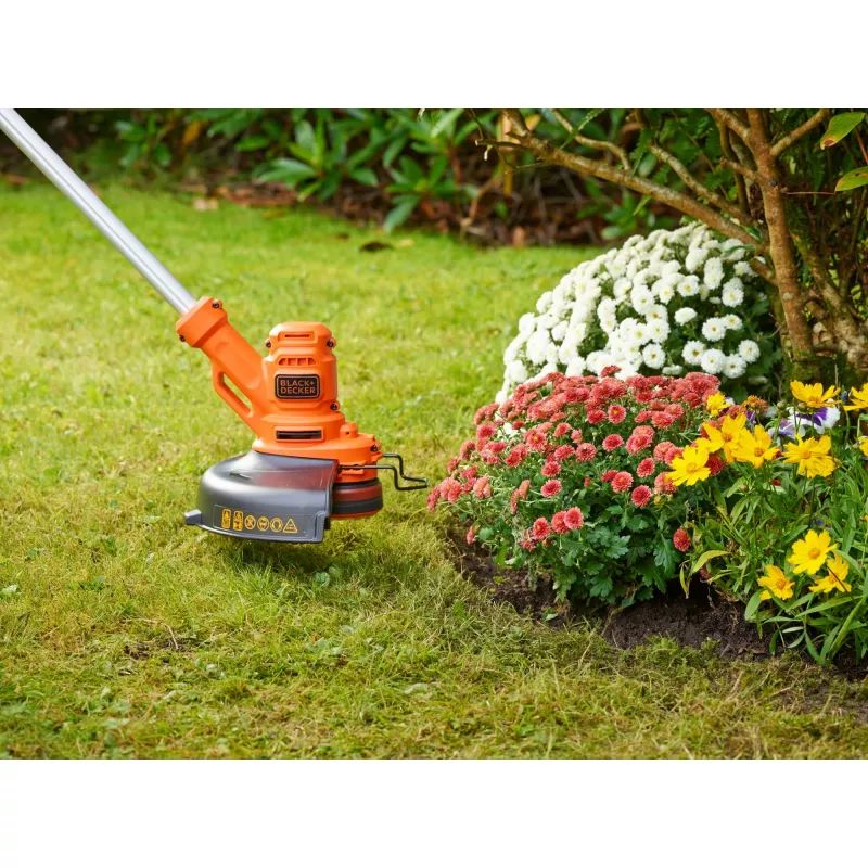 Black & Decker BESTA525-QS, murutrimmer, 25 cm, nailonniit, D-aasaga käepide, 1,6 mm, 10 m