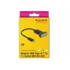 Jadaühenduse kaabel DeLOCK 63908 must 0,15 m DB-9