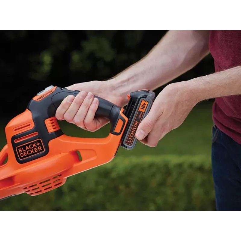 Black & Decker GWC1820PC juhtmeta lehepuhur 209 km/h Must, Oranž 18 V Li-Ion