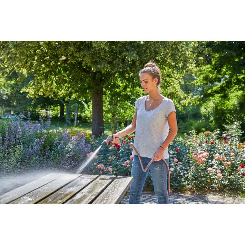 Comfort Reinigungsspritze ecoPulse, pihustuspüstol hall/oranž