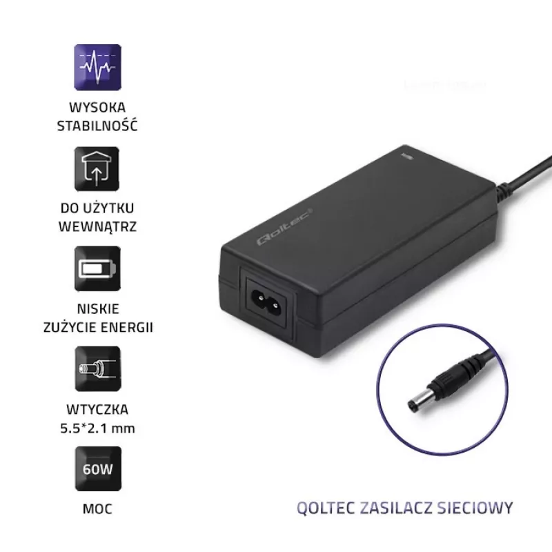 Toiteadapter Qoltec 50796
