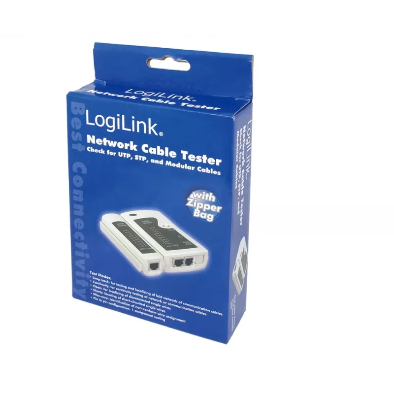 Kaablitester, LogiLink WZ0010, võrgukaabli testimise tööriist