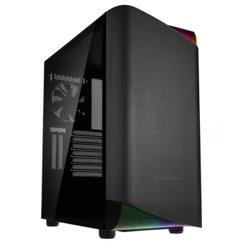 SilverStone Seta A1 Midi-Tower, karastatud klaas - must