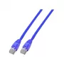 EFB Elektronik EFB K8104BL.3 - Cat.6 U/UTP paigalduskaabel CCA, 3 m, sinine