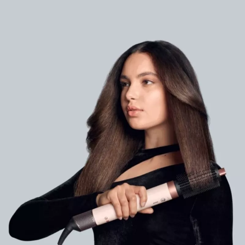 Airwrap Coanda2x Sirge + Laineline, Multistyler kreem/roosakuld, Bluetooth, 1700 W