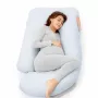 Momcozy PP101 U-kujuline raseduspadi, tumehall samet