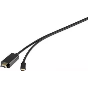 Renkforce RF-4535910 USB-graafikaadapter 3840 x 2160 pikslit Must (RF-4535910)