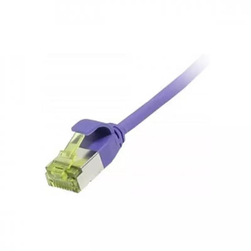 patch-kaabel RJ45, CAT6A 500Mhz, 0,5m, sirelililla, U/FTP, õhuke ümar d=3,8mm, TPE/LSZH(Superflex), AWG32, Cat.7 toorkiud, Synergy 21 (S217392V3)