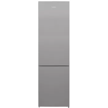 INDESIT külmik | INKS 1401 S4E1 | Energiaklass E | Eraldiseisev | Kombineeritud | Kõrgus 202,5 cm | Külmiku netomaht 266 L | Sügavkülma netomaht 120 L | 38 dB | Hõbe