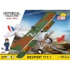 Ehituskomplekt Cobi Blocks Nieuport 17 C.1 277 tk — mudellennuki komplekt, kogutav klotsikomplekt