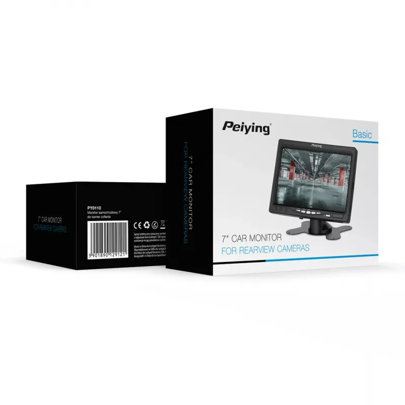 Peiying auto monitor tagurduskaamera jaoks 7 PY0110