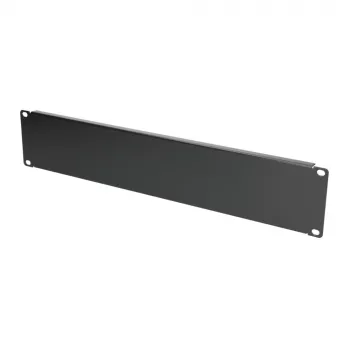 Rack blanking panel Extralink Front Blank Panel 2U 19 inch Must, steel housing