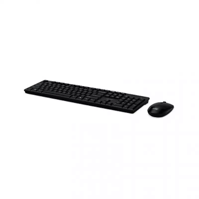 Juhtmevaba klaviatuuri ja hiire komplekt Acer Combo 100 — RF-juhtmevaba, täissuuruses QWERTZ saksa, must