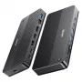 Dokkimisjaam UNITEK D1104A01 USB4 juhtmega 100W Power Delivery