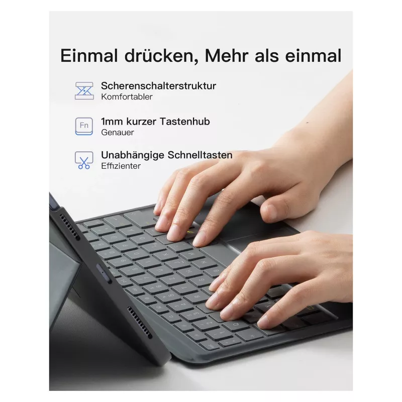 inateck klaviatuur iPad 11 iPad 10th Gen. Com. QWERTZ hall