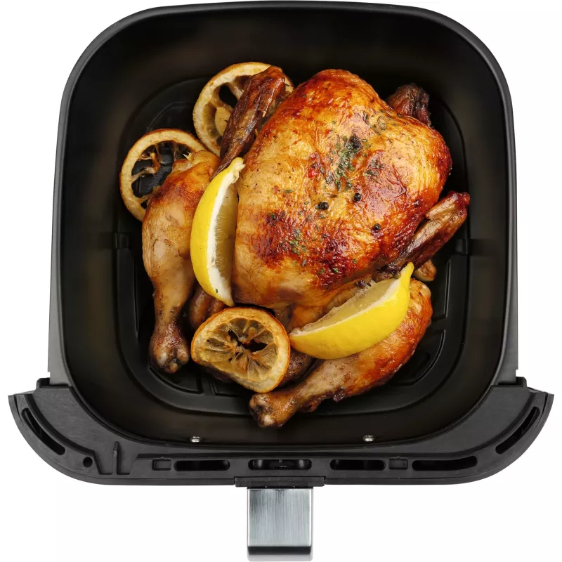 ProfiCook PC-FR 1269 H fritüür Single 8 L eraldiseisev 1800 W kuumaõhufritüür must, roostevaba teras