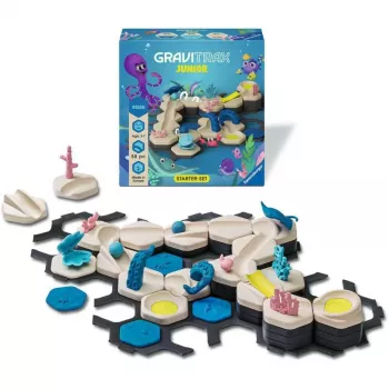 Kuuliraja ehituskomplekt Ravensburger GraviTrax Junior Starter Set S Desert track, mudel 24585