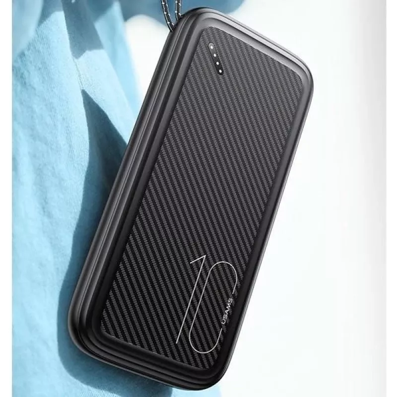 Kaasaskantav akupank USAMS PB56 10000mAh 2xUSB / USB-C / MicroUSB kiirlaadimine